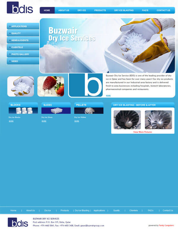 Buzwair Dry Ice Services